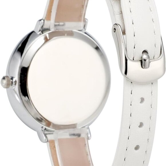 Chic Women's Leather Strap Sports Watch - Precision Quartz & Elegant Design - Picture 4 of 9